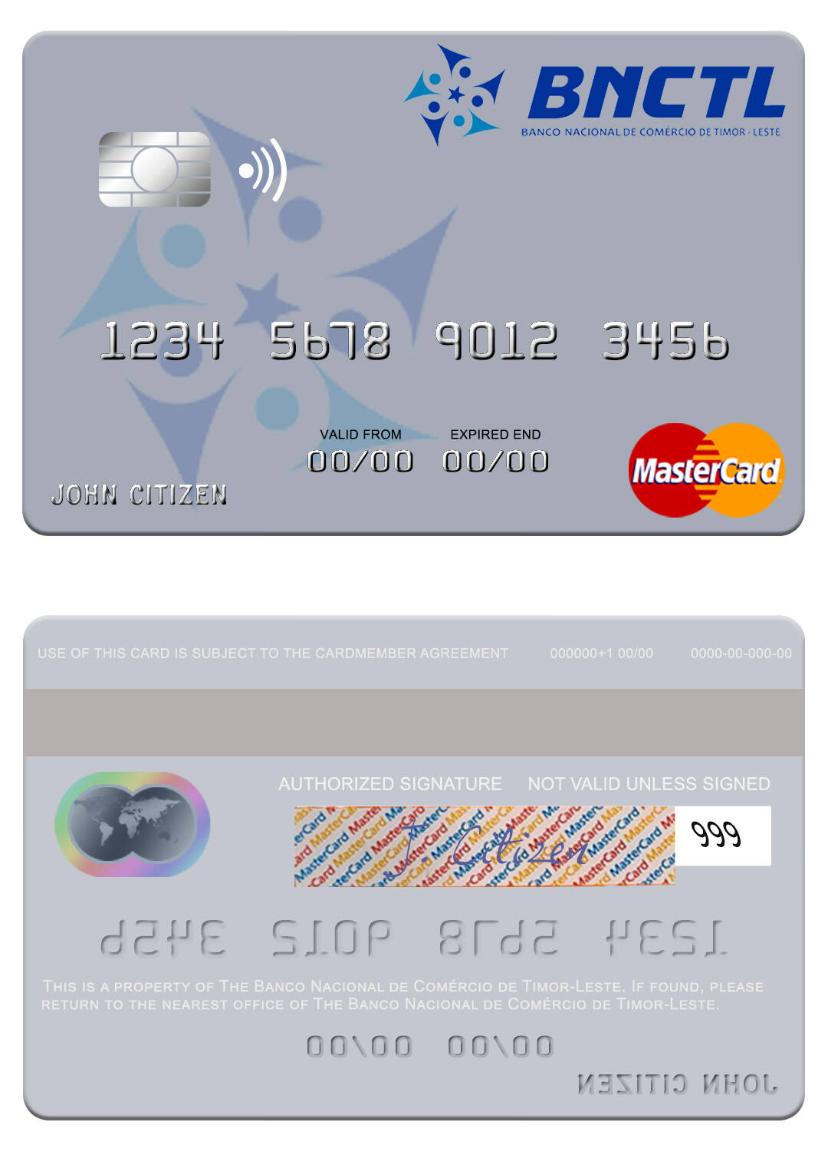 Timor-Leste Banco Nacional de Comércio de Timor-Leste mastercard